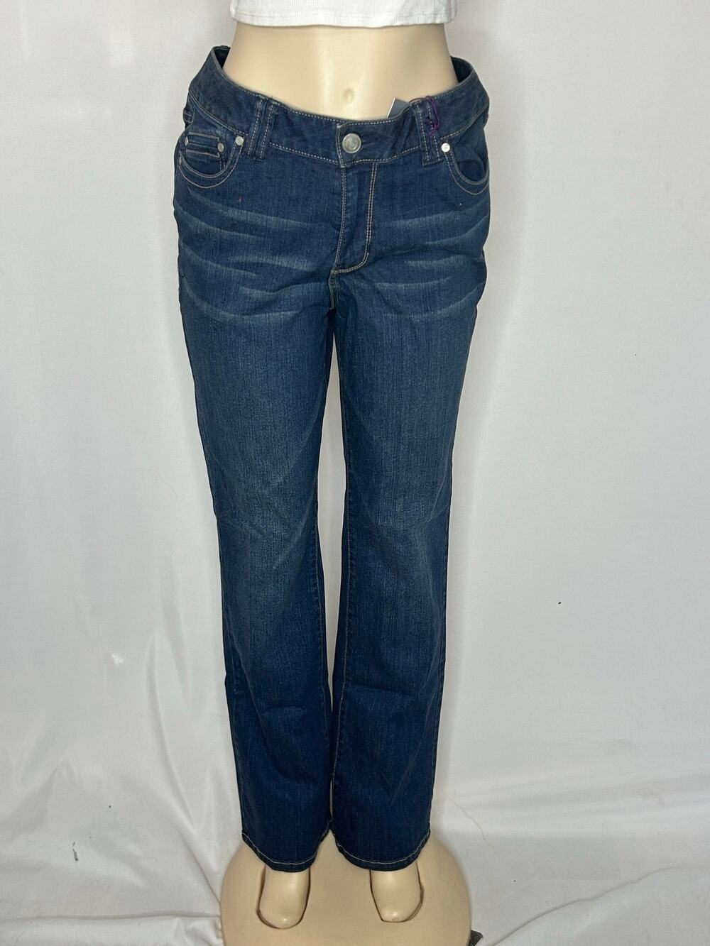 Lane Bryant Genius Fit Slim Boot Jeans Women’s 14 Average Dark Wash NWT
